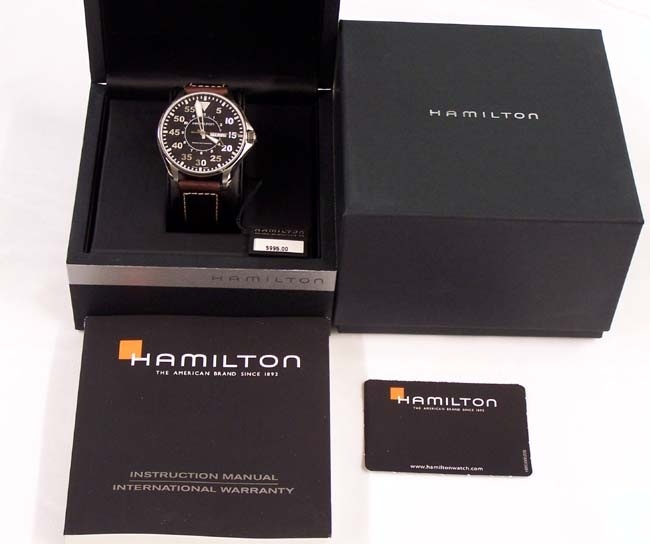 Hamilton watch listing