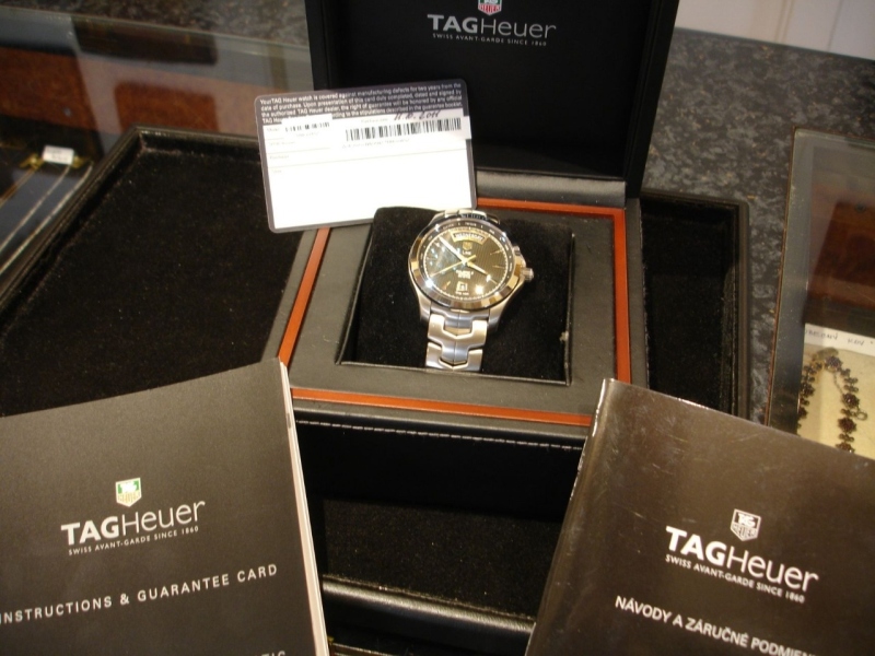 Tag Heuer watch listing