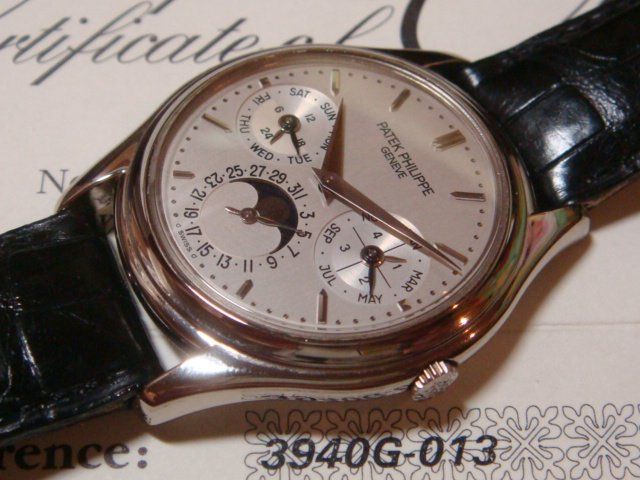 Patek Philippe watch listing