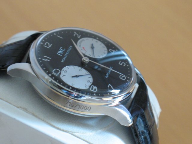 IWC watch listing