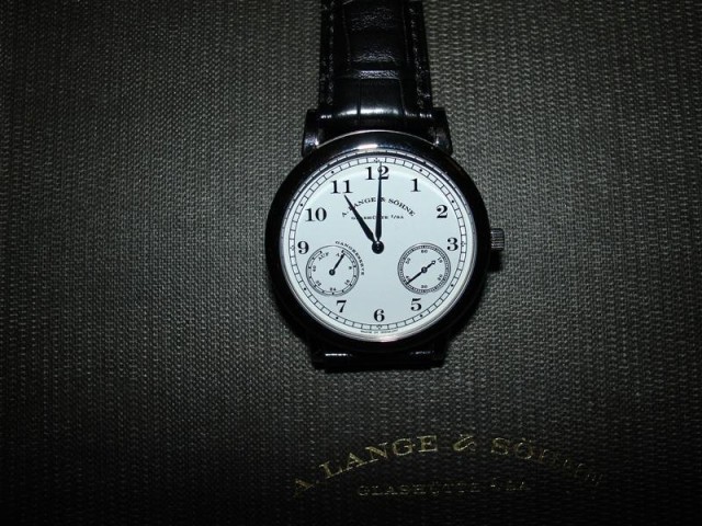 A. Lange and Söhne watch listing