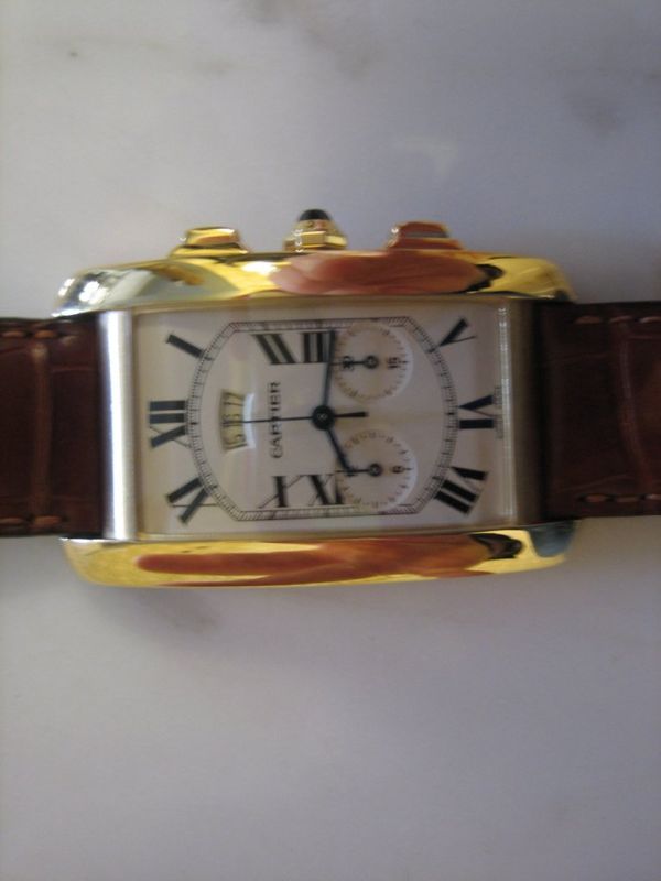 Cartier watch listing