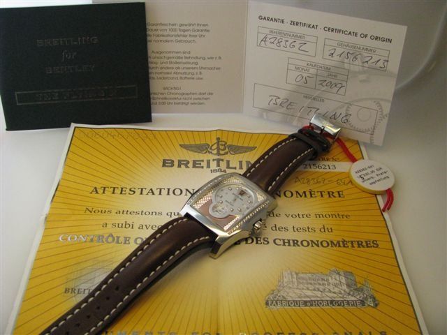 Breitling watch listing