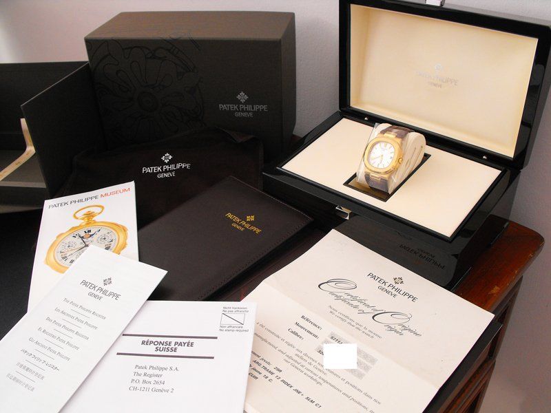 Patek Philippe watch listing