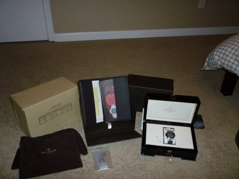 Patek Philippe watch listing