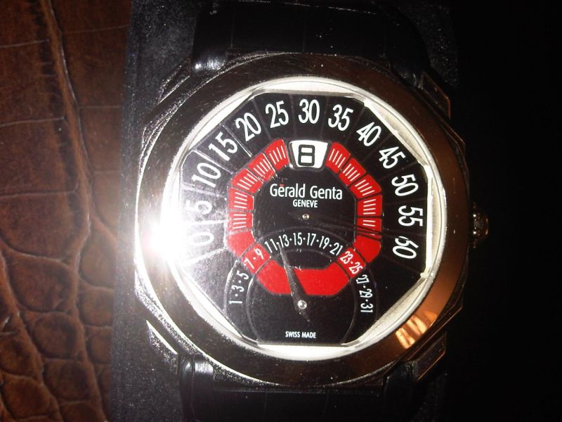 Gerald Genta watch listing