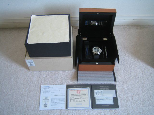 Panerai watch listing