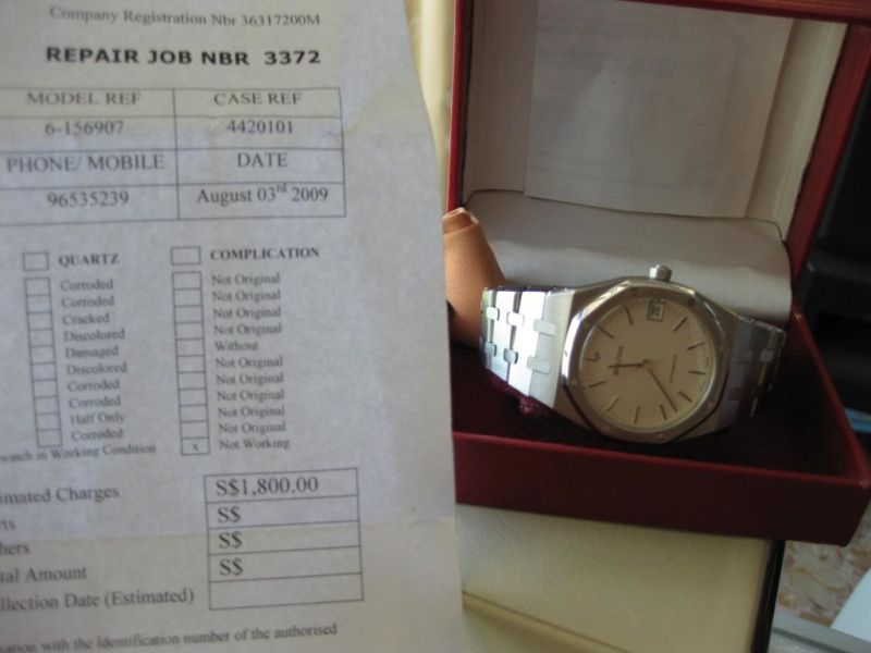 Bulova watch listing