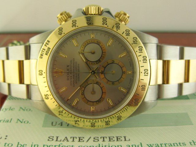 Rolex watch listing