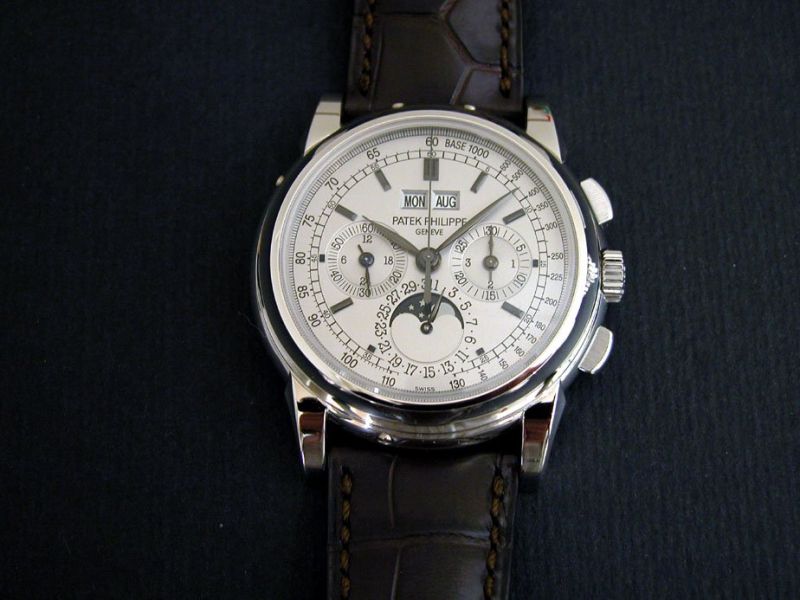 Patek Philippe watch listing