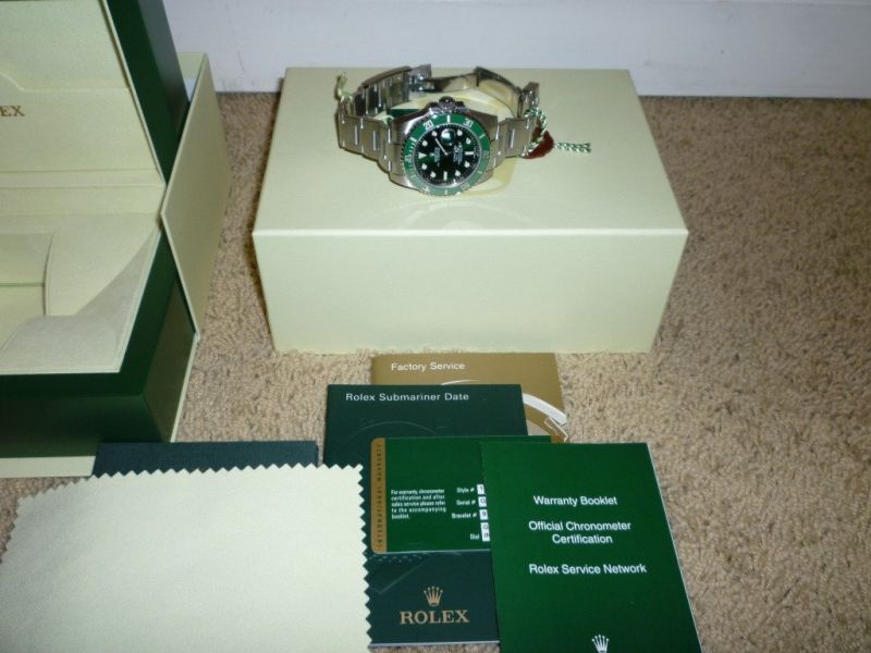 Rolex watch listing