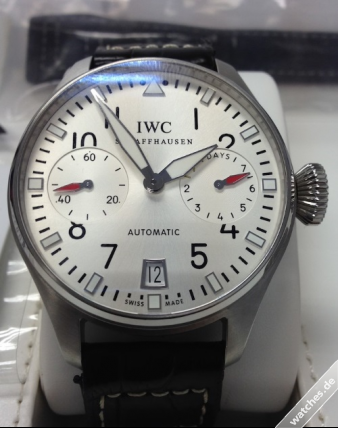 IWC watch listing