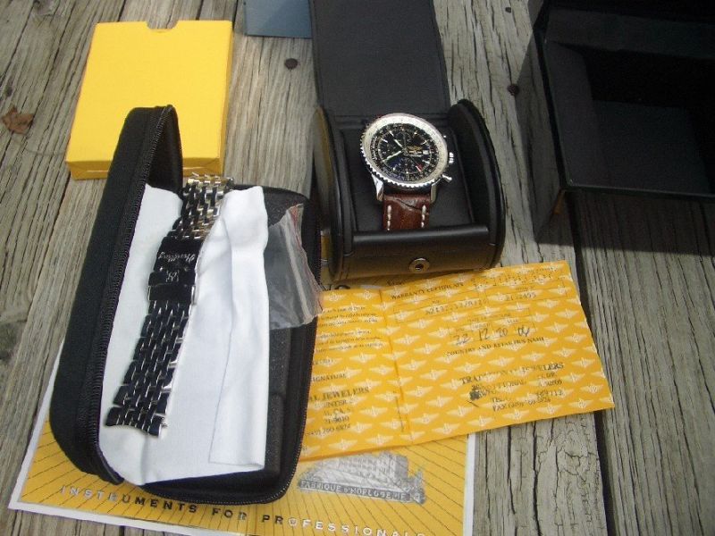 Breitling watch listing