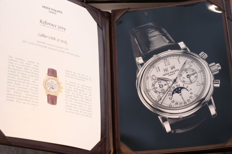 Patek Philippe watch listing