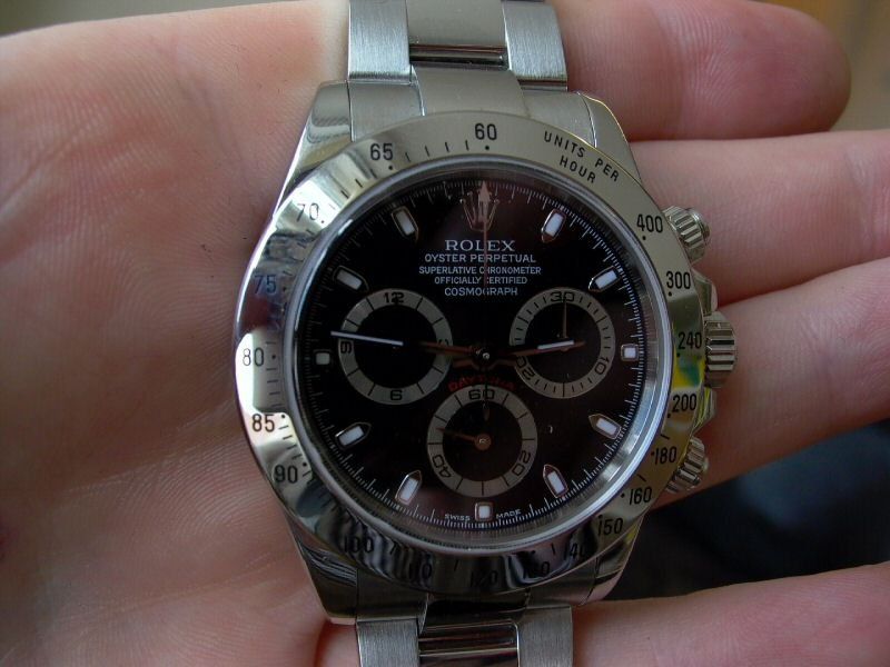 Rolex watch listing