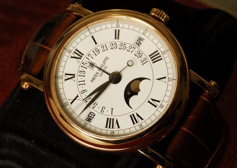 Patek Philippe watch listing