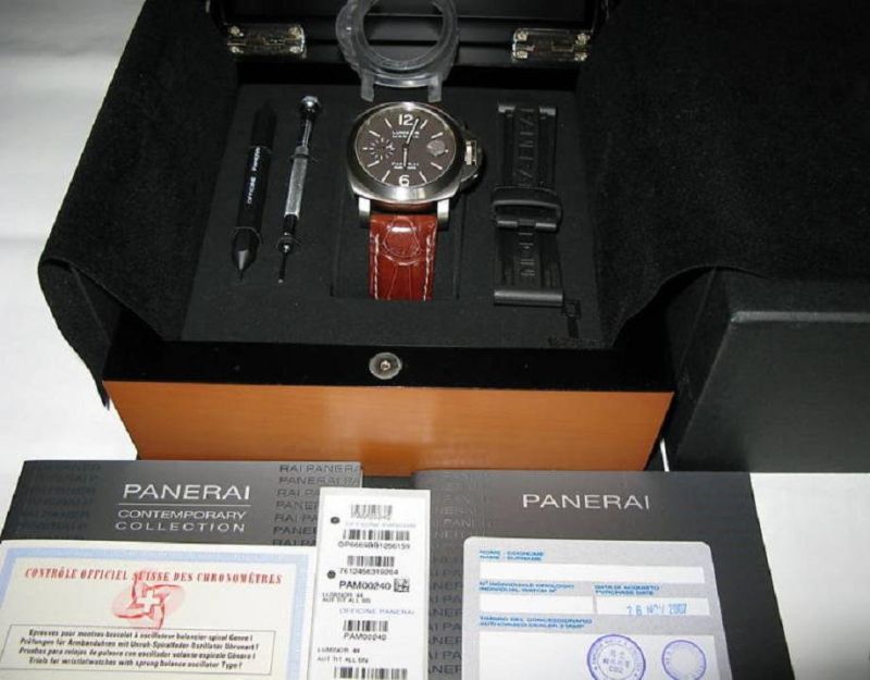 Panerai watch listing