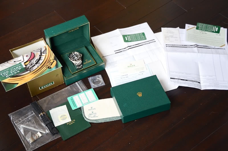 Rolex watch listing