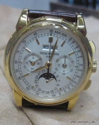 Patek Philippe watch listing