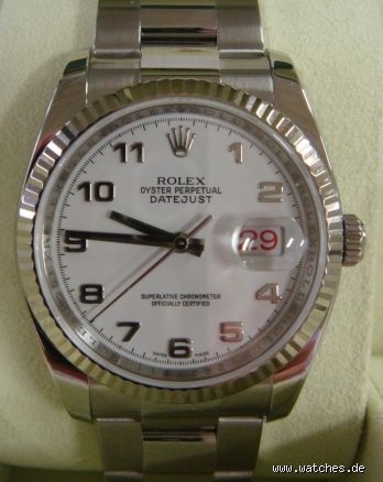 Rolex watch listing