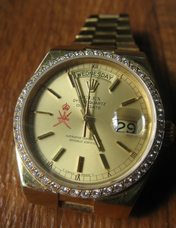 Rolex watch listing
