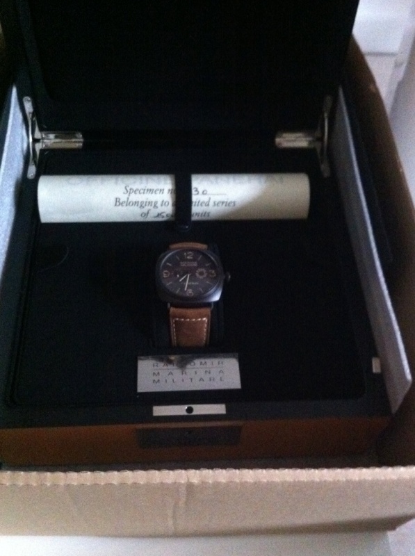 Panerai watch listing
