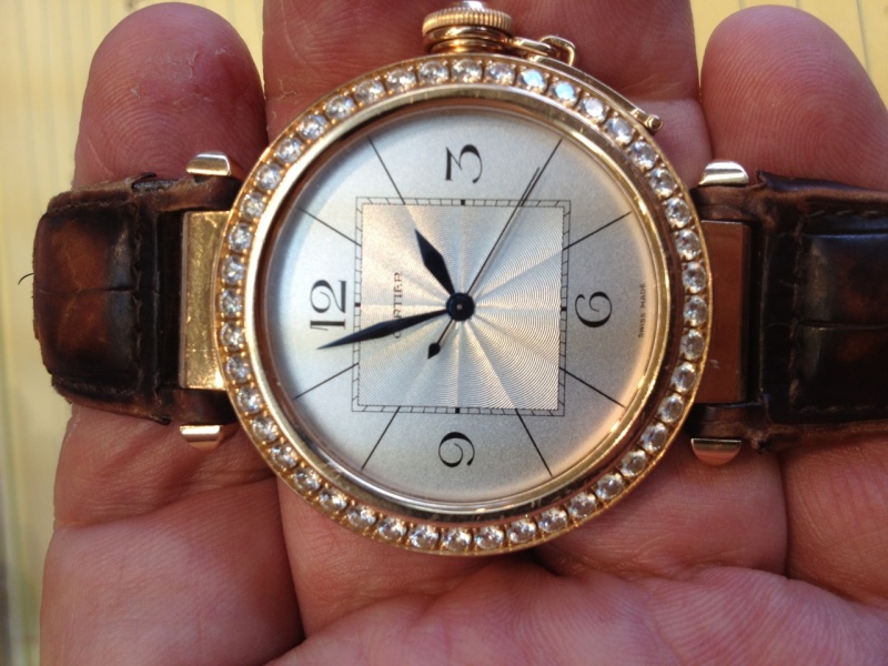 Cartier watch listing