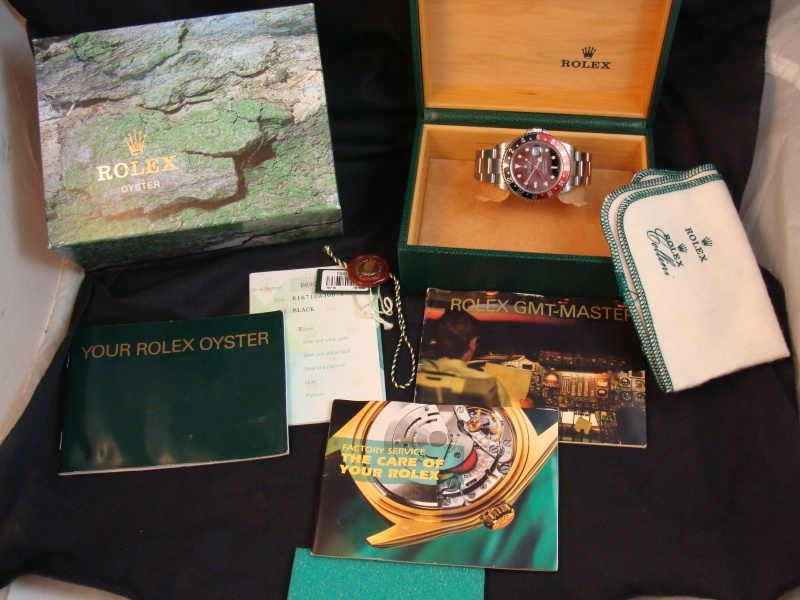 Rolex watch listing