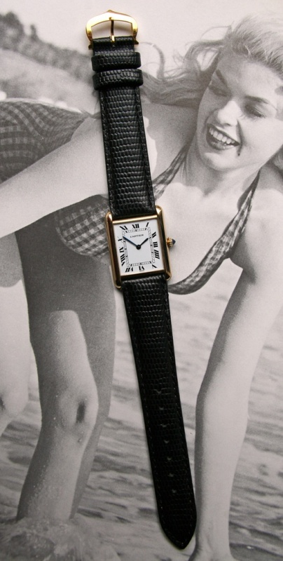 Cartier watch listing