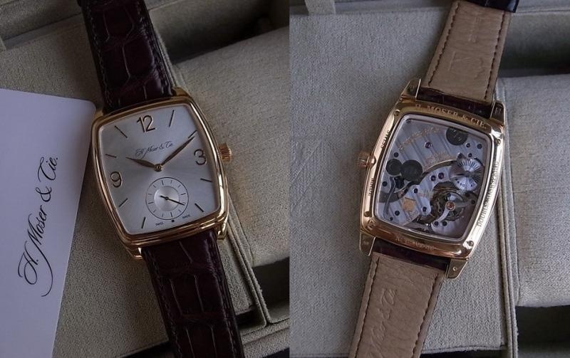 H. Moser watch listing