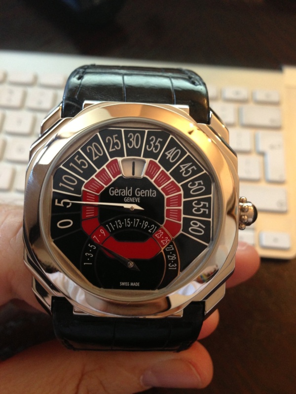 Gerald Genta watch listing