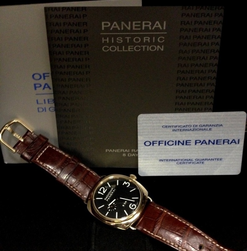 Panerai watch listing