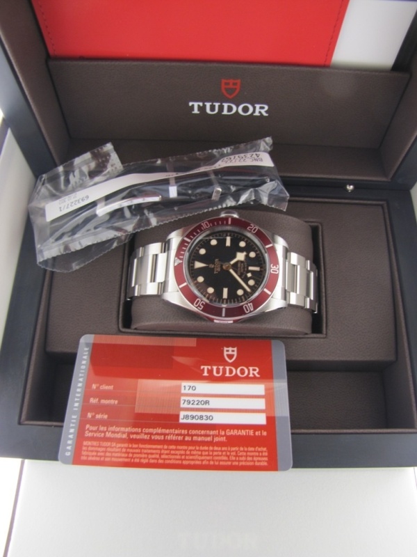 Tudor watch listing