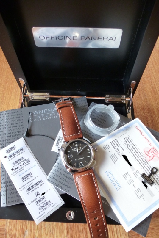 Panerai watch listing