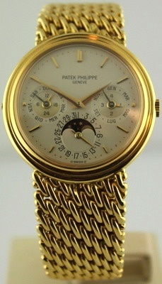 Patek Philippe watch listing