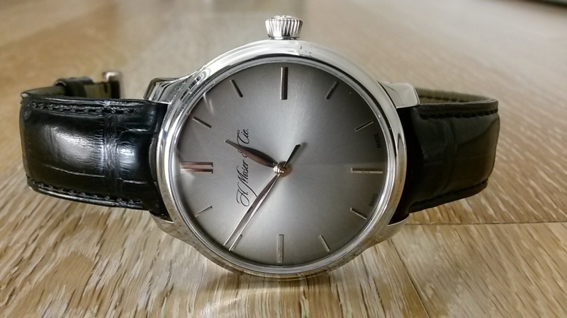 H. Moser watch listing