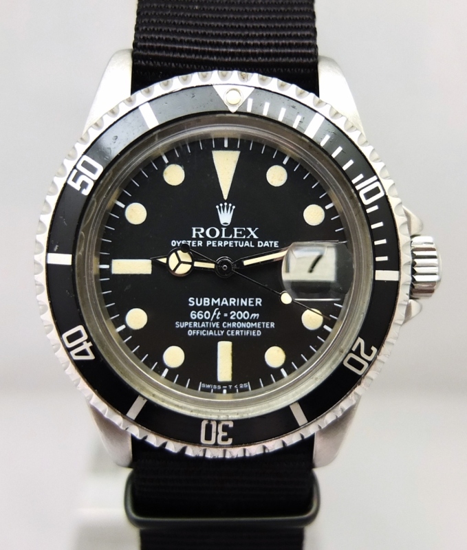 Rolex watch listing