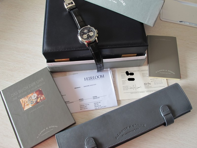 A. Lange and Söhne watch listing