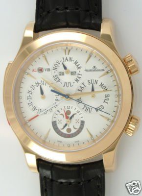 Jaeger LeCoultre watch listing