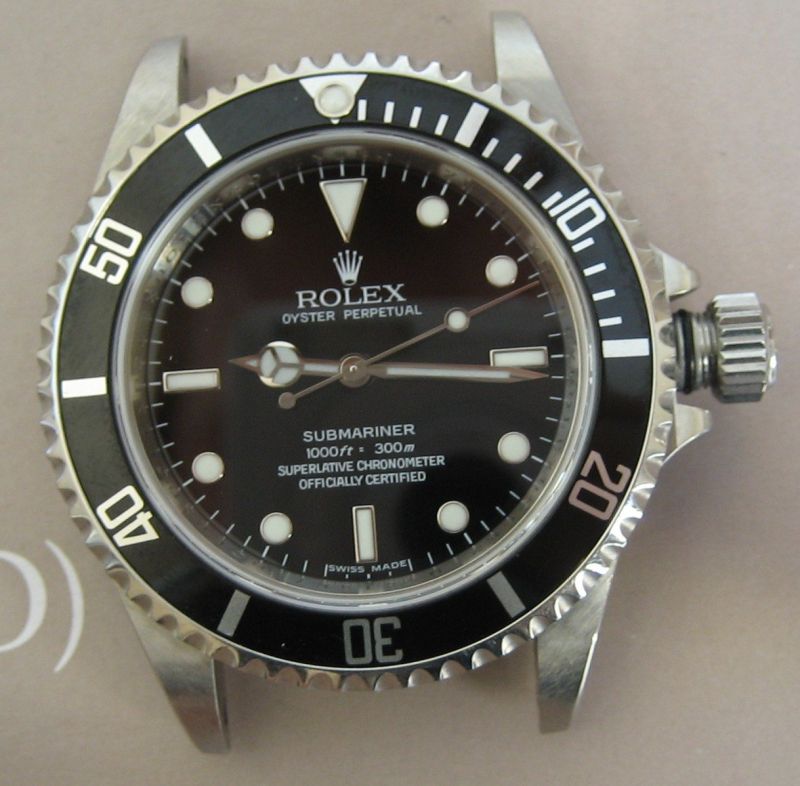 Rolex watch listing