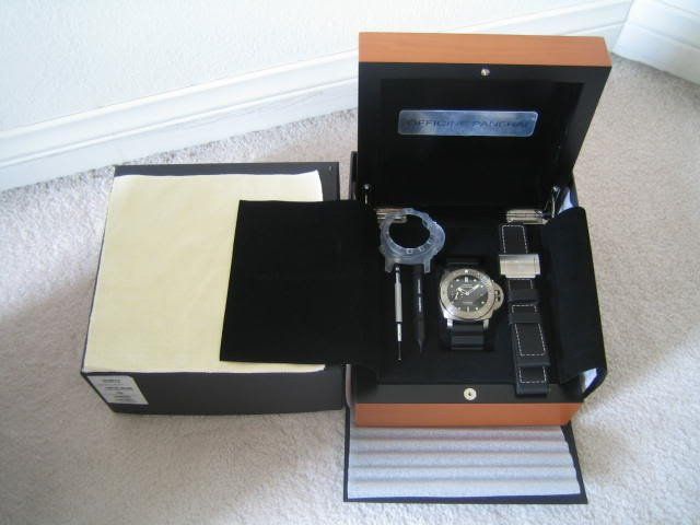 Panerai watch listing