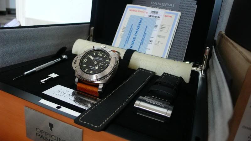 Panerai watch listing