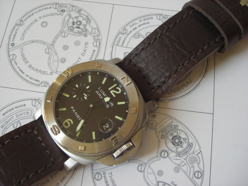 Panerai watch listing