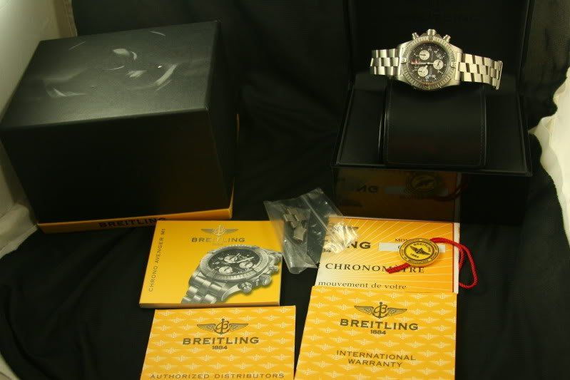 Breitling watch listing