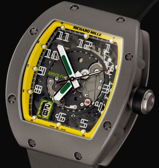 Richard Mille watch listing