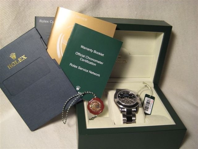 Rolex watch listing