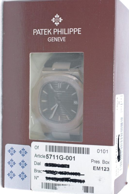 Patek Philippe watch listing