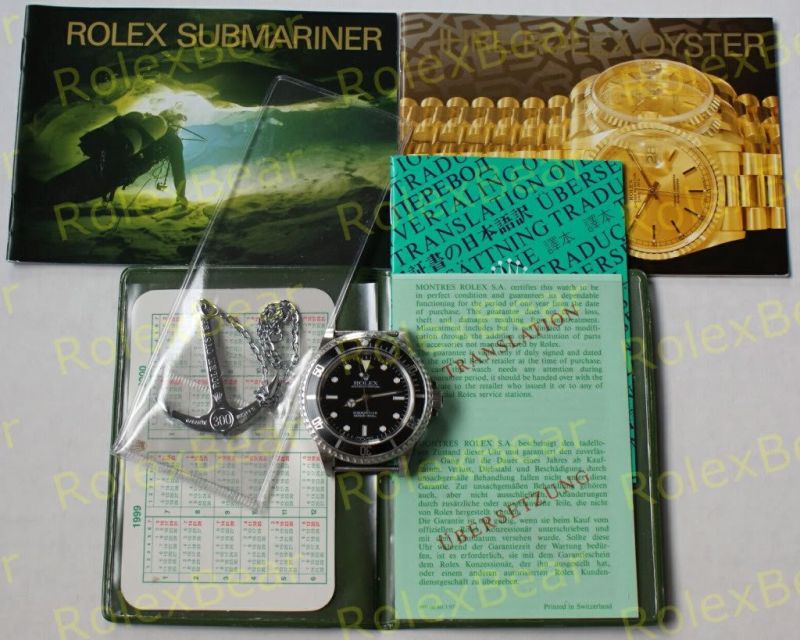 Rolex watch listing