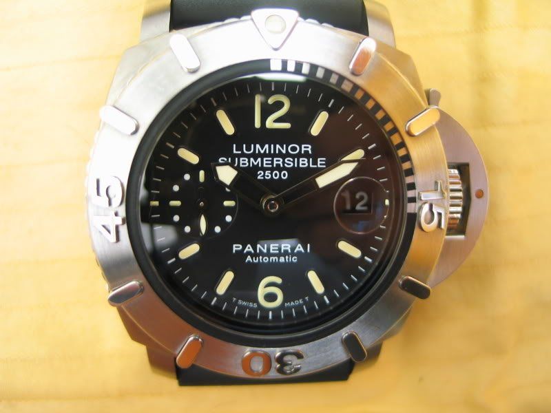 Panerai watch listing
