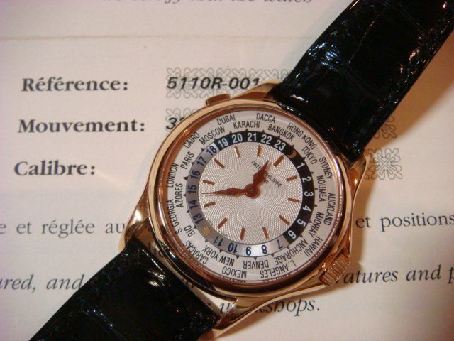 Patek Philippe watch listing